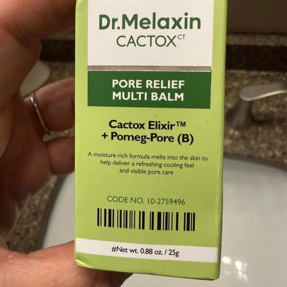 Dr. Melaxin Cactox Pore Relief Multi Balm 25g 0.88oz Cooling Skin Care Stick NEW